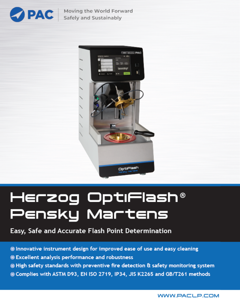 OptiFlash PM Brochure cover-2025